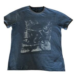 Armani Jeans Top – Size S – Made in Italy – Designer Cotton Blend